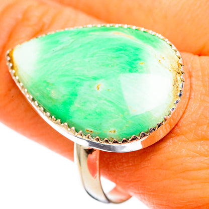 Variscite Rings handcrafted by Ana Silver Co - RING110056
