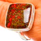 Moroccan Agate Rings handcrafted by Ana Silver Co - RING110061