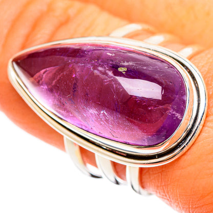 Amethyst Rings handcrafted by Ana Silver Co - RING110069