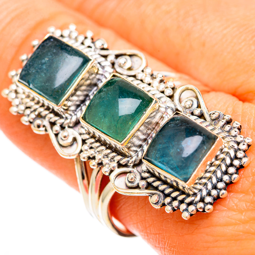 Apatite Rings handcrafted by Ana Silver Co - RING110087