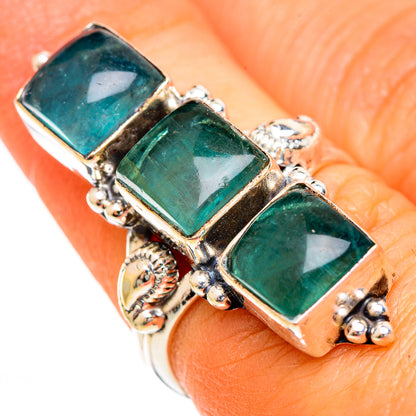 Apatite Rings handcrafted by Ana Silver Co - RING110088