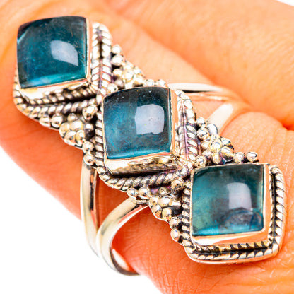 Apatite Rings handcrafted by Ana Silver Co - RING110090
