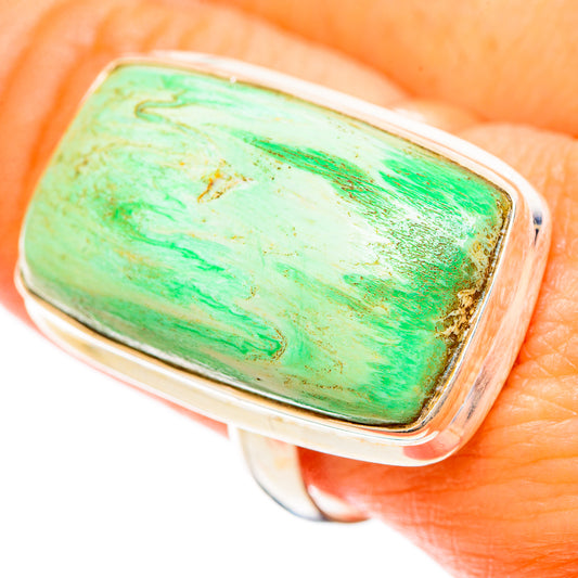 Variscite Rings handcrafted by Ana Silver Co - RING110092