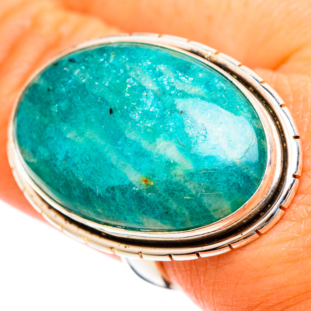 Amazonite Rings handcrafted by Ana Silver Co - RING110094