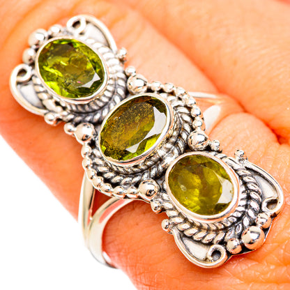 Peridot Rings handcrafted by Ana Silver Co - RING110095