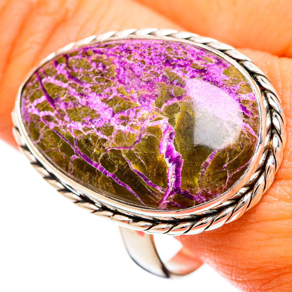 Stichtite Rings handcrafted by Ana Silver Co - RING110109