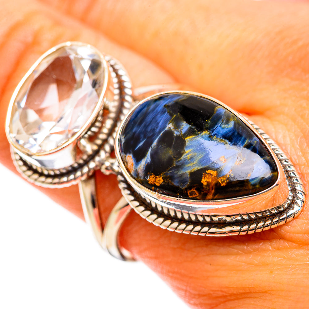 Pietersite Rings handcrafted by Ana Silver Co - RING110116