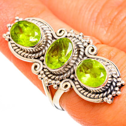 Peridot Rings handcrafted by Ana Silver Co - RING110135
