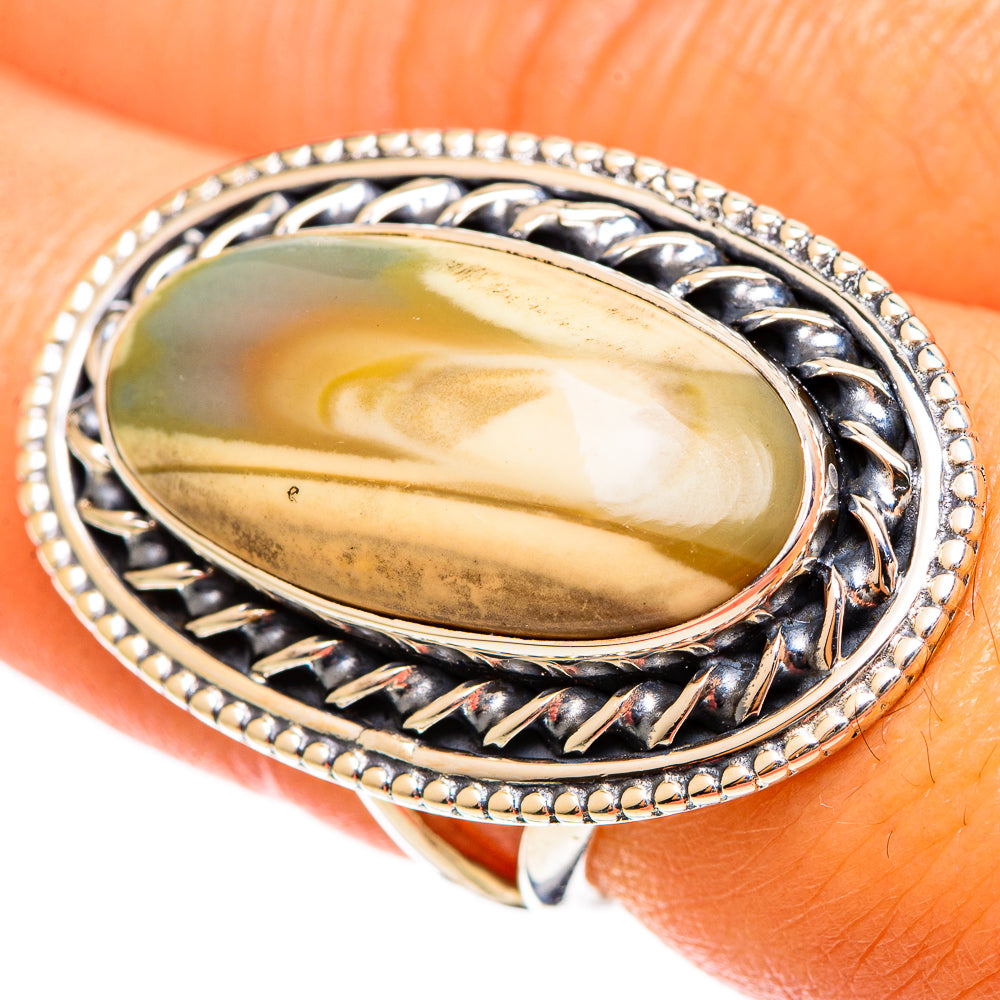 Polychrome Jasper Rings handcrafted by Ana Silver Co - RING110140
