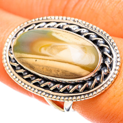 Polychrome Jasper Rings handcrafted by Ana Silver Co - RING110140