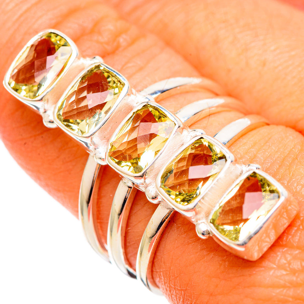 Citrine Rings handcrafted by Ana Silver Co - RING110145