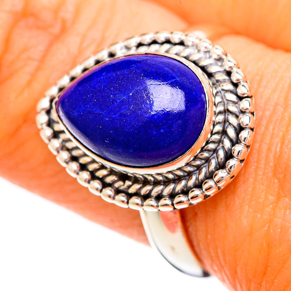 Lapis Lazuli Rings handcrafted by Ana Silver Co - RING110147