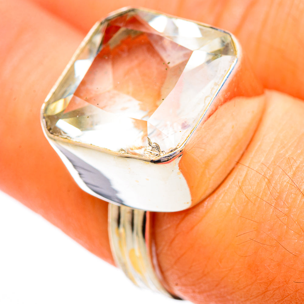 White Quartz Rings handcrafted by Ana Silver Co - RING110151
