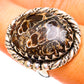 Turritella Agate Rings handcrafted by Ana Silver Co - RING110154