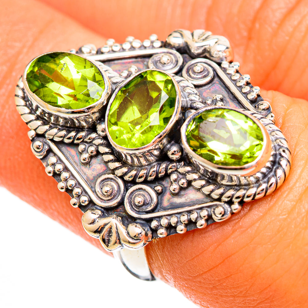 Peridot Rings handcrafted by Ana Silver Co - RING110180