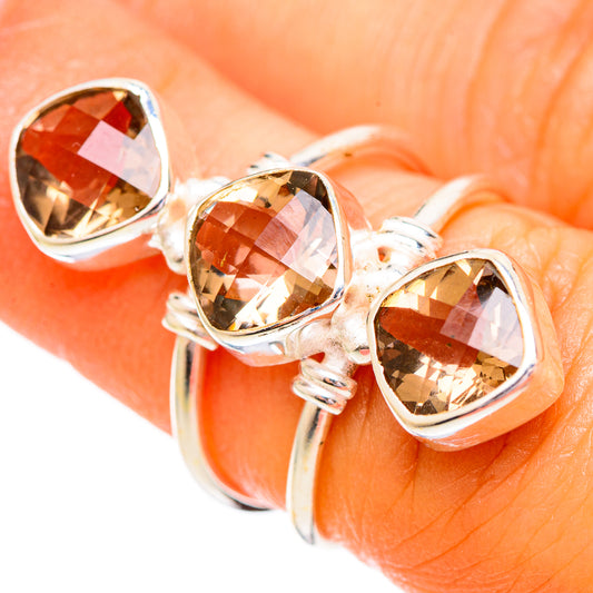 Smoky Quartz Rings handcrafted by Ana Silver Co - RING110185