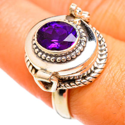 Amethyst Rings handcrafted by Ana Silver Co - RING110191