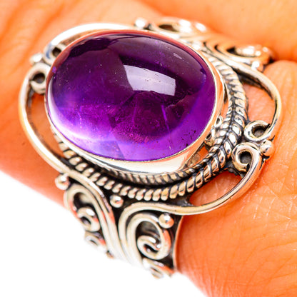 Amethyst Rings handcrafted by Ana Silver Co - RING110192
