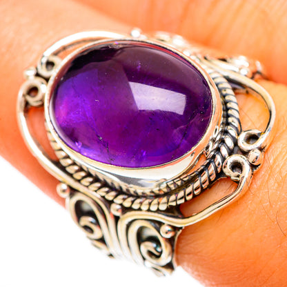 Amethyst Rings handcrafted by Ana Silver Co - RING110217