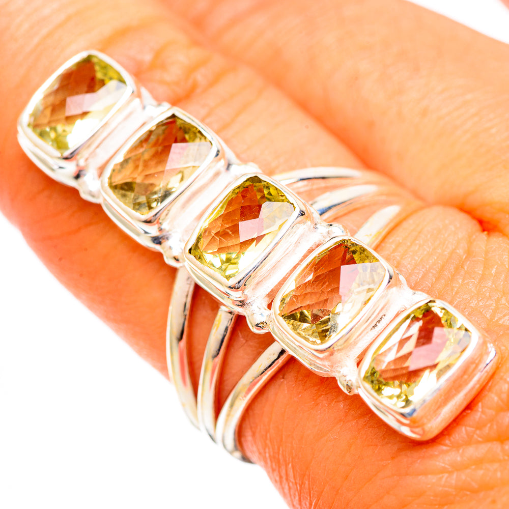 Citrine Rings handcrafted by Ana Silver Co - RING110248