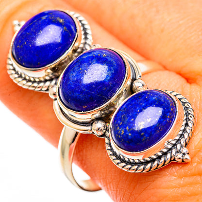 Lapis Lazuli Rings handcrafted by Ana Silver Co - RING110256