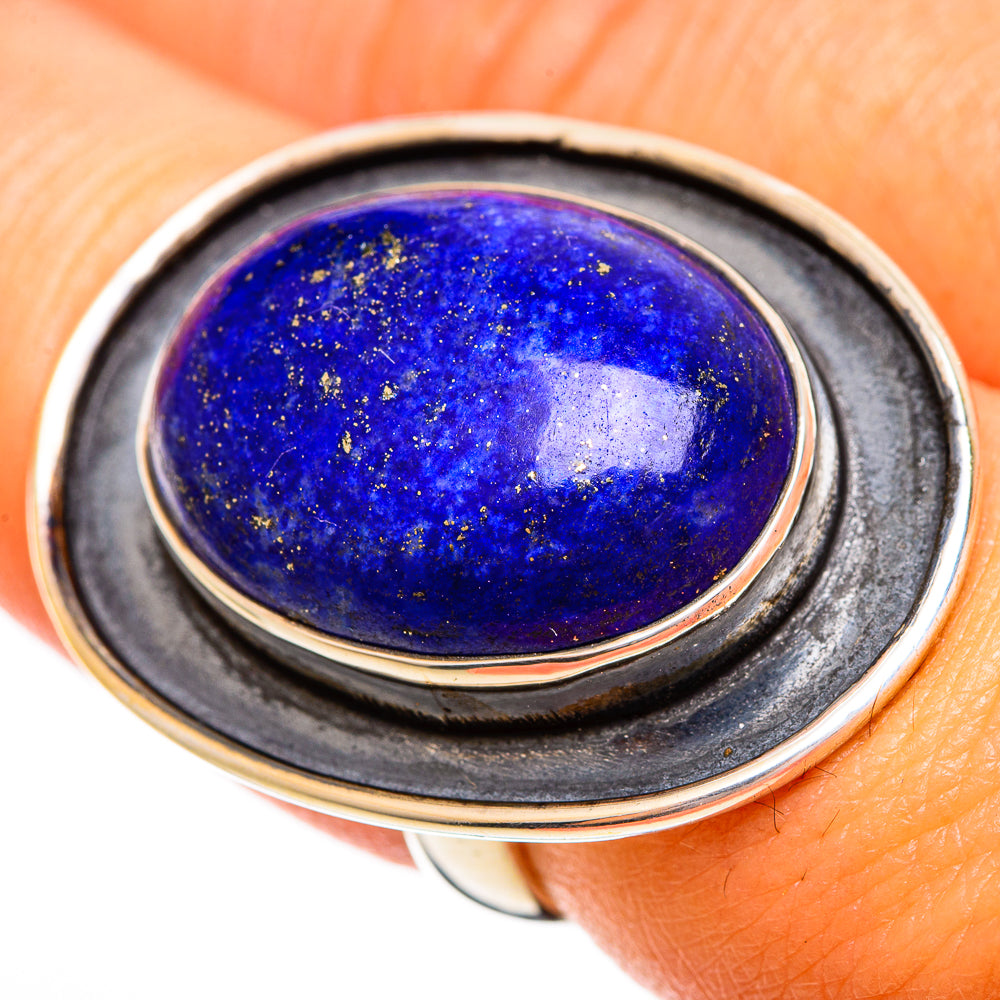 Lapis Lazuli Rings handcrafted by Ana Silver Co - RING110258