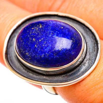 Lapis Lazuli Rings handcrafted by Ana Silver Co - RING110258