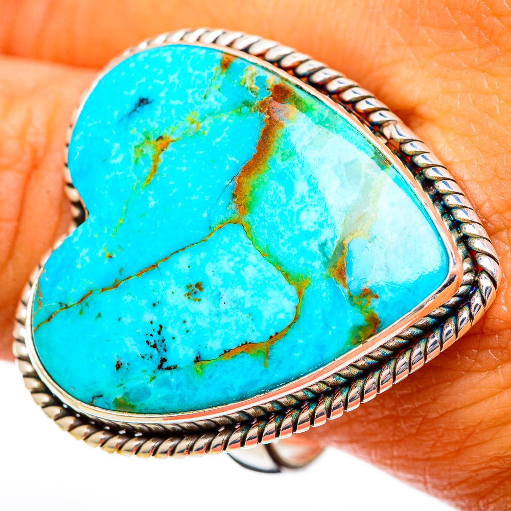 Chrysocolla Rings handcrafted by Ana Silver Co - RING110259