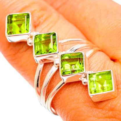 Peridot Rings handcrafted by Ana Silver Co - RING110262