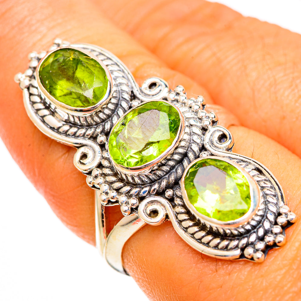 Peridot Rings handcrafted by Ana Silver Co - RING110267