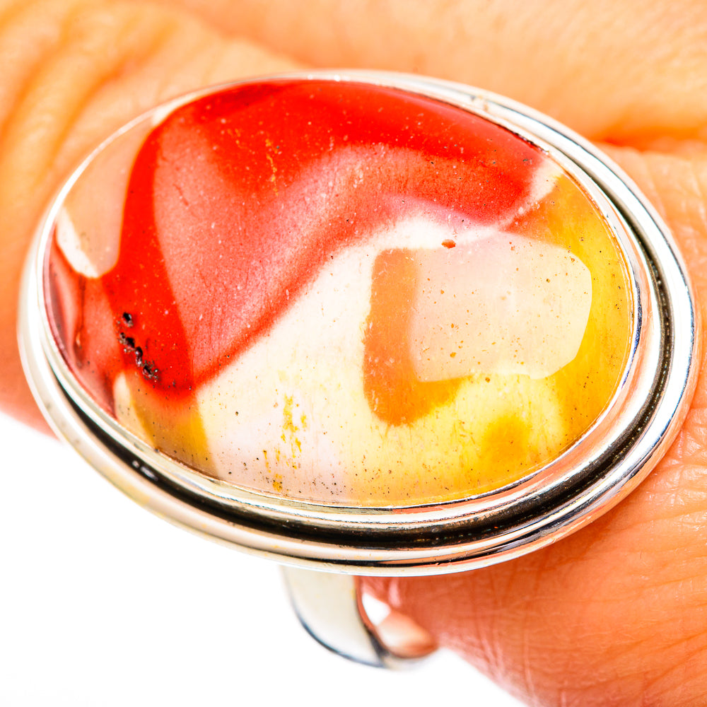 Mookaite Rings handcrafted by Ana Silver Co - RING110269