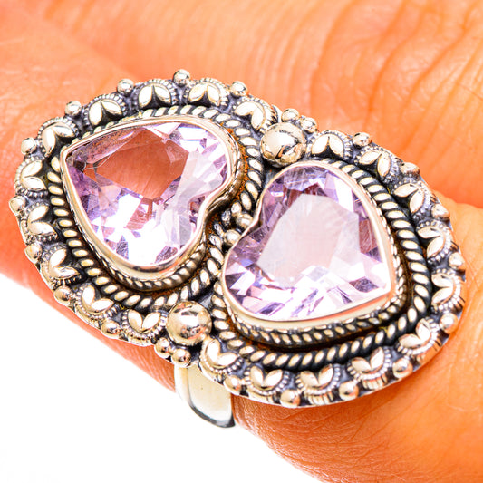 Kunzite Rings handcrafted by Ana Silver Co - RING110285