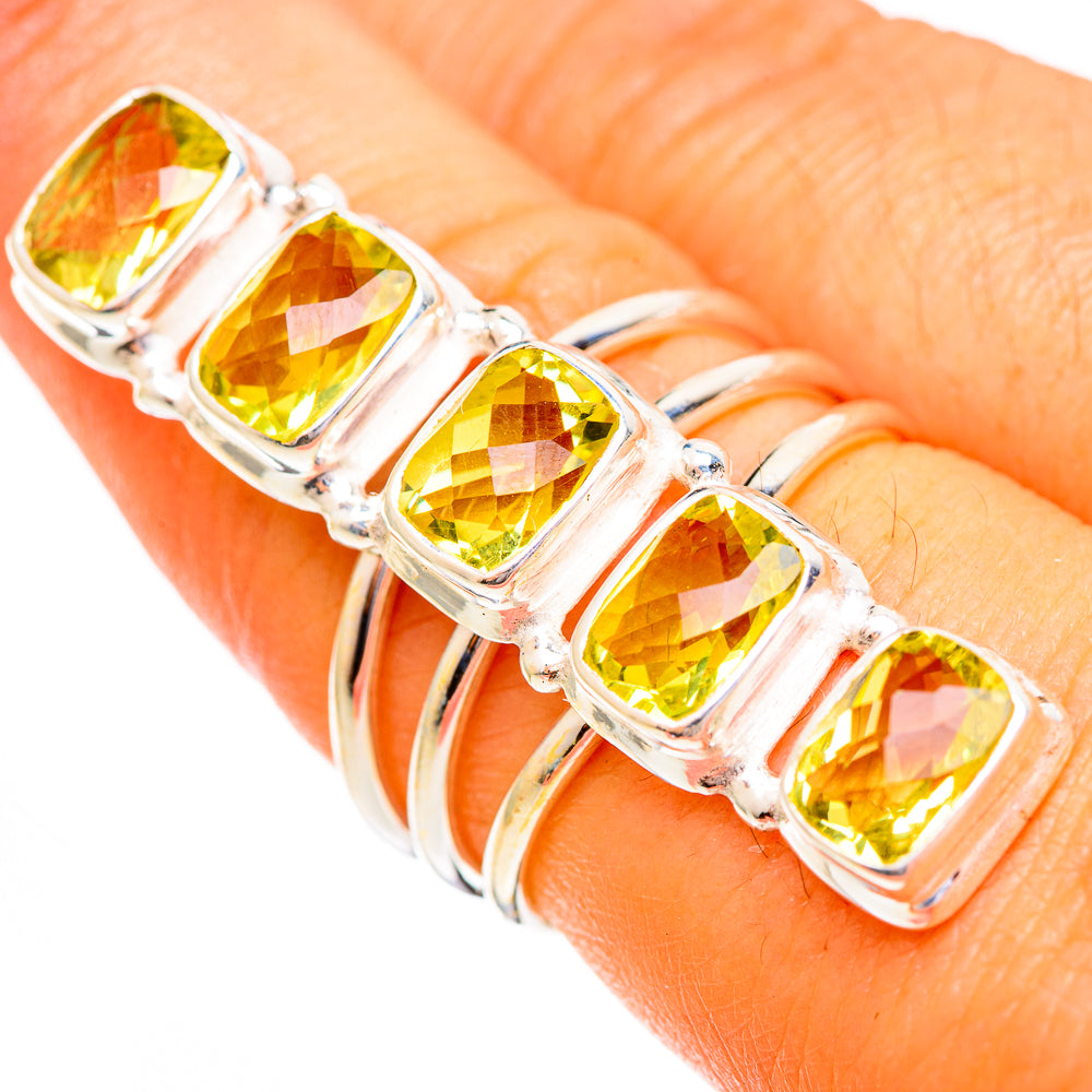 Citrine Rings handcrafted by Ana Silver Co - RING110294