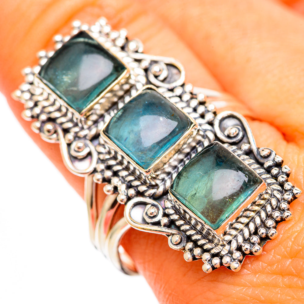 Apatite Rings handcrafted by Ana Silver Co - RING110299