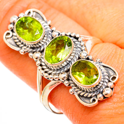 Peridot Rings handcrafted by Ana Silver Co - RING110302
