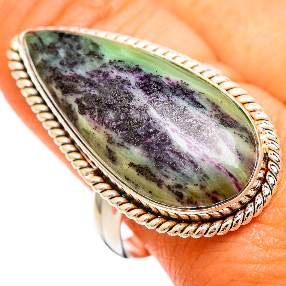 Kammererite Rings handcrafted by Ana Silver Co - RING110303