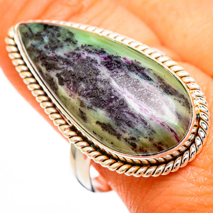 Kammererite Rings handcrafted by Ana Silver Co - RING110303