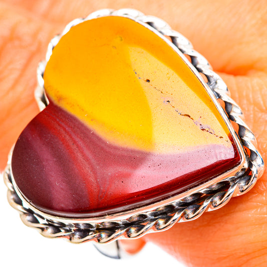 Mookaite Rings handcrafted by Ana Silver Co - RING110310