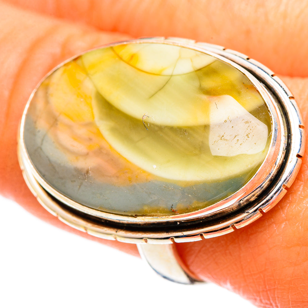 Polychrome Jasper Rings handcrafted by Ana Silver Co - RING110335