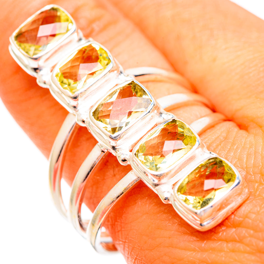 Citrine Rings handcrafted by Ana Silver Co - RING110337