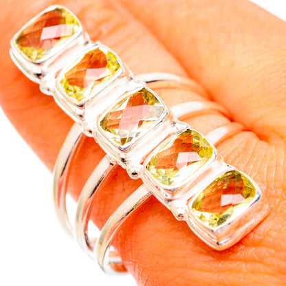 Citrine Rings handcrafted by Ana Silver Co - RING110337
