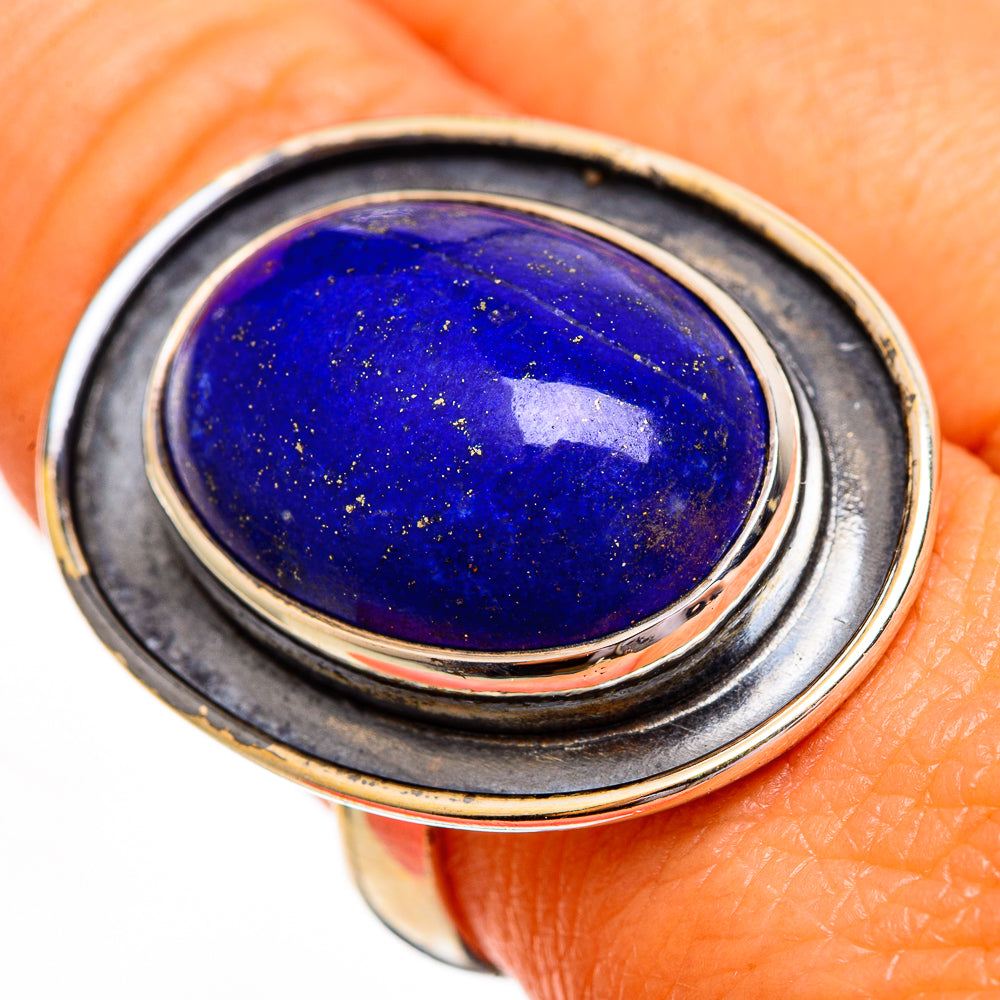 Lapis Lazuli Rings handcrafted by Ana Silver Co - RING110340