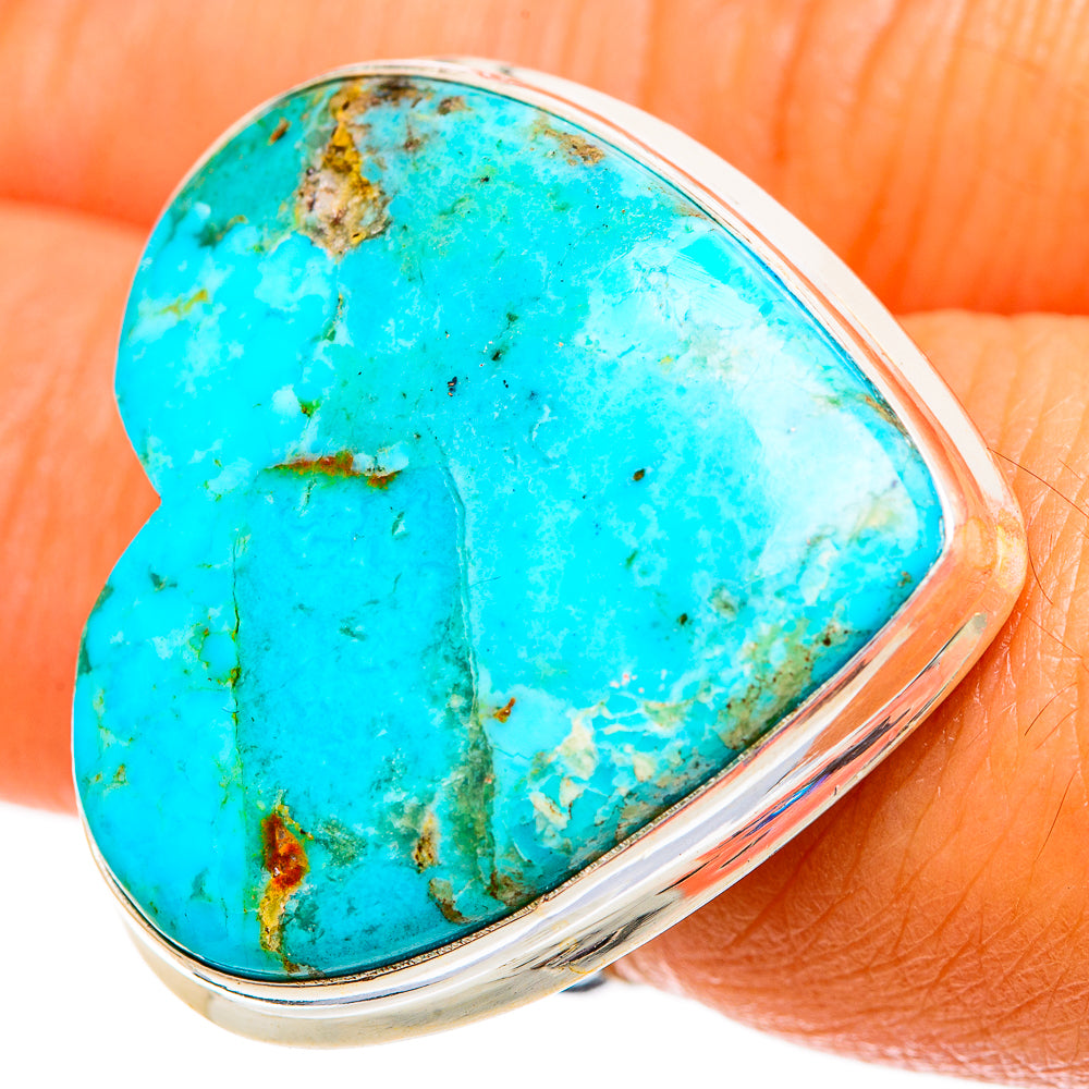 Chrysocolla Rings handcrafted by Ana Silver Co - RING110341