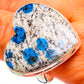 K2 Blue Azurite Rings handcrafted by Ana Silver Co - RING110346
