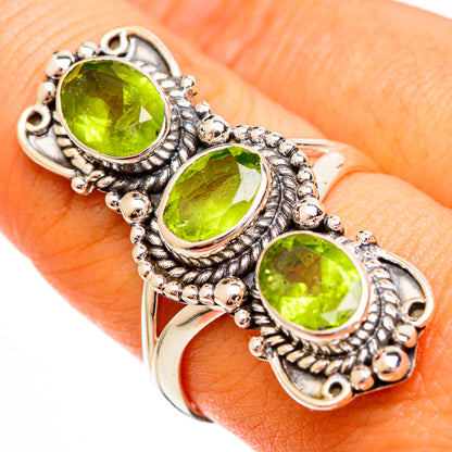 Peridot Rings handcrafted by Ana Silver Co - RING110348