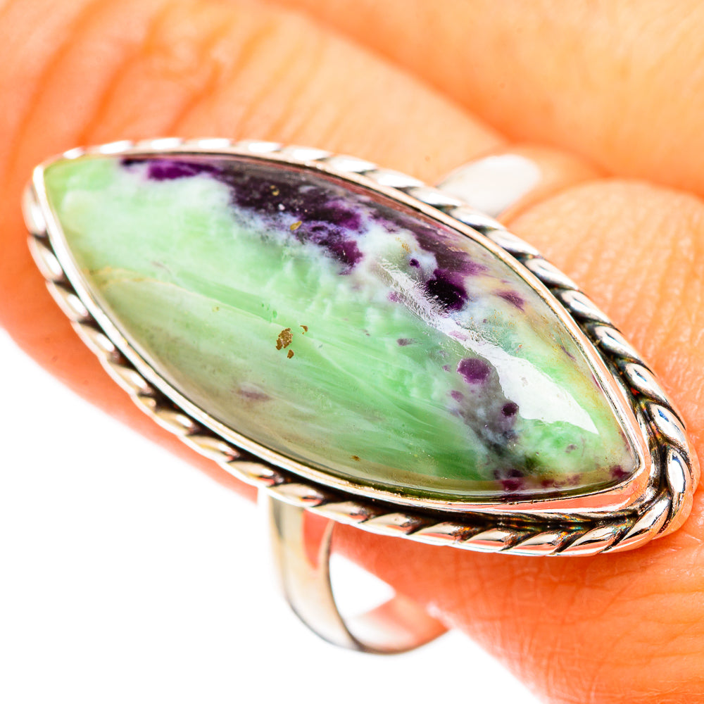Kammererite Rings handcrafted by Ana Silver Co - RING110350