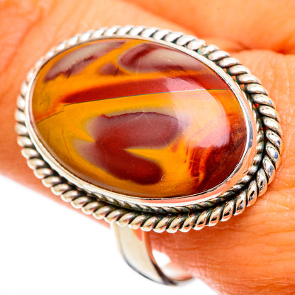 Mookaite Rings handcrafted by Ana Silver Co - RING110352