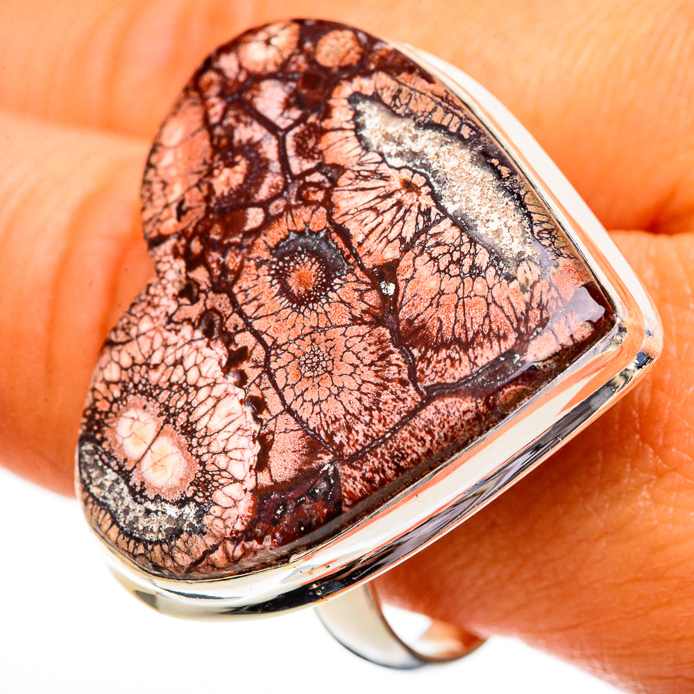 Poppy Jasper Rings handcrafted by Ana Silver Co - RING110355
