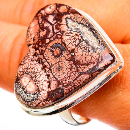 Poppy Jasper Rings handcrafted by Ana Silver Co - RING110355