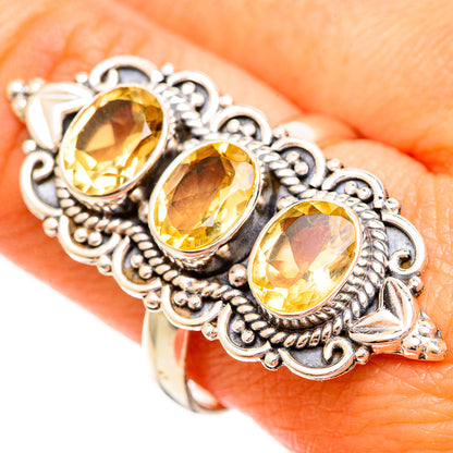 Citrine Rings handcrafted by Ana Silver Co - RING110357